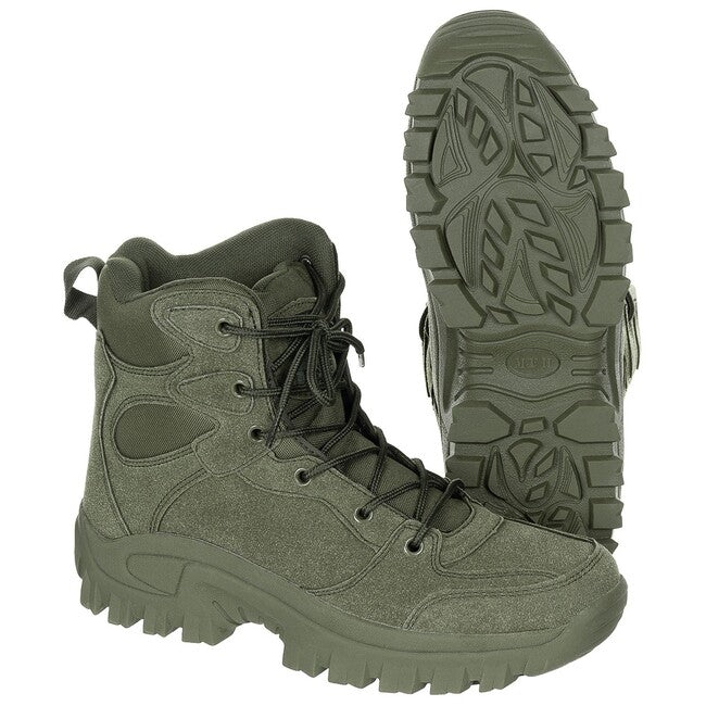 MFH Commando taktische Stiefel OD grün