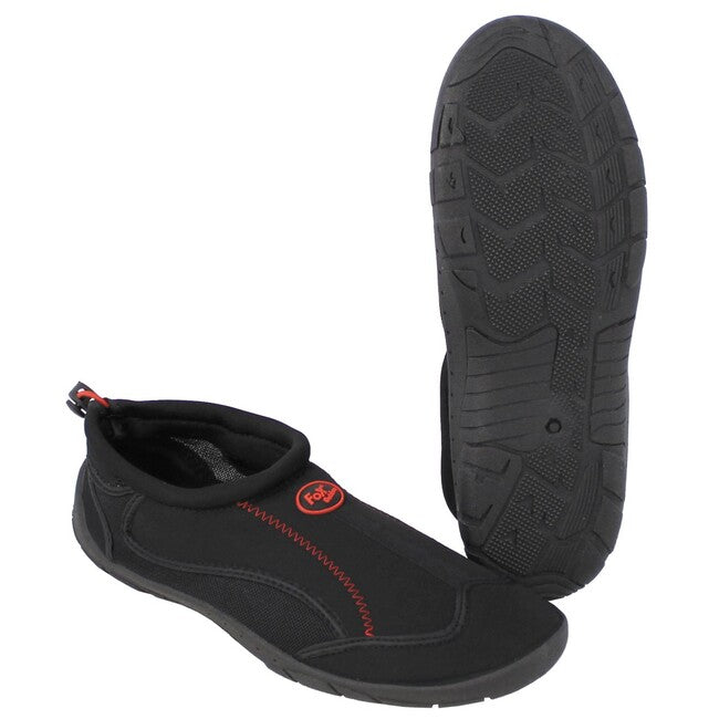 Fox Outdoor neopren-wasserschuhe mit schnürsenkeln, schwarz