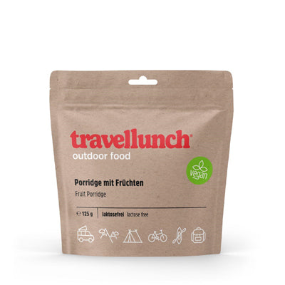 Travellunch 10er Pack Porridge mit Früchten 125 g