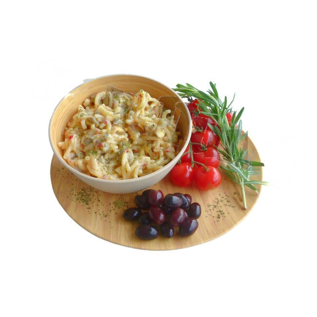 Travellunch 10er Mahlzeit Nudeln mit Oliven, vegetarisch 250 g pro Stück