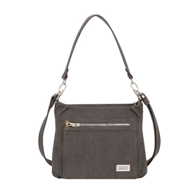Travelon Heritage Hobo tasche Anti-Diebstahl-tasche grau