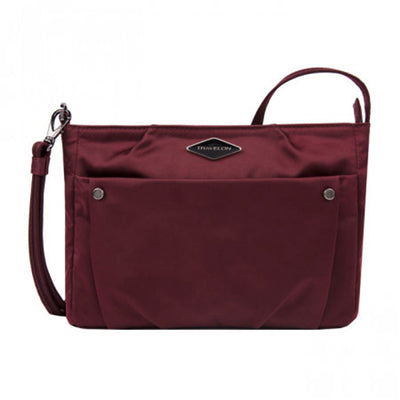 Travelon Parkview Small Anti-Diebstahl Umhängetasche Braun
