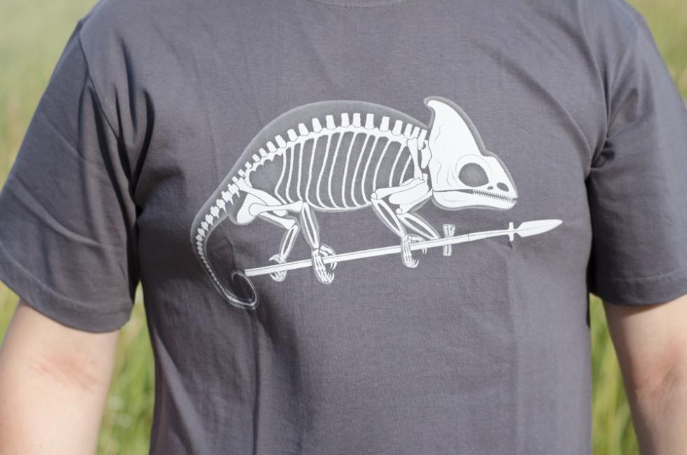 Helikon-Tex kurz T-Shirt chameleon grau