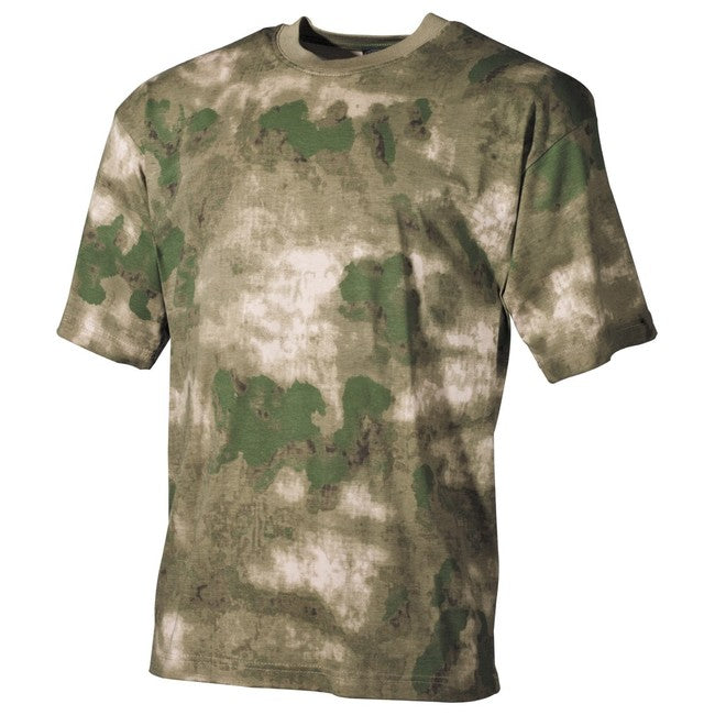 MFH BW Tarnmuster-T-shirt HDT - FG, 160g/m2