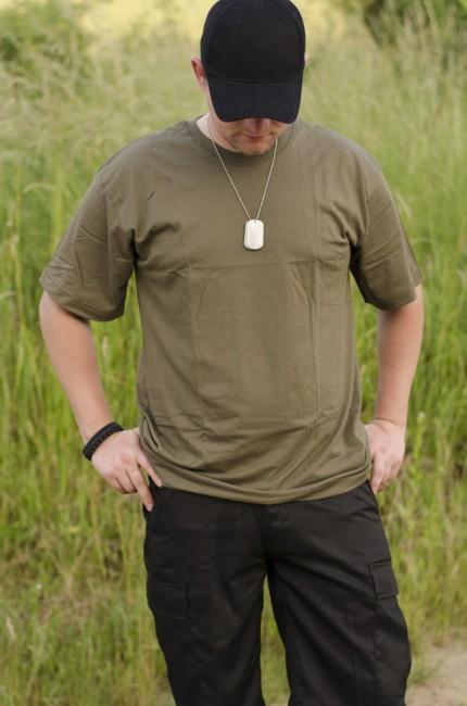 MFH Klassisches T-shirt 160 g/m², oliv