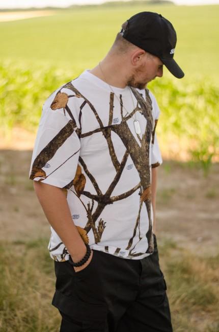 MFH Real-Tree-Muster Hunter-Snow T-shirt, 170 g/m²