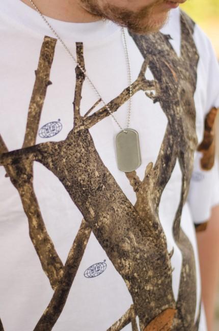 MFH Real-Tree-Muster Hunter-Snow T-shirt, 170 g/m²