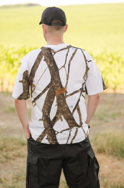 MFH Real-Tree-Muster Hunter-Snow T-shirt, 170 g/m²