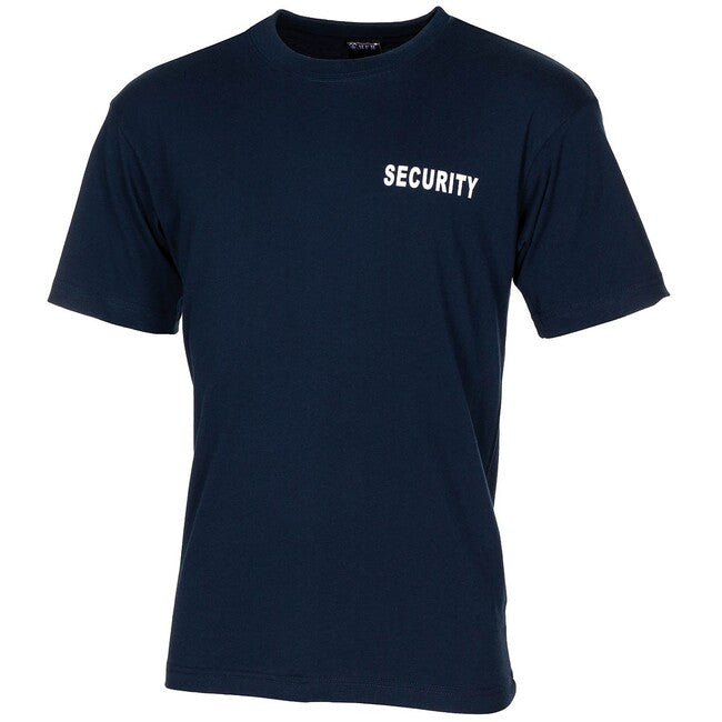 MFH T-Shirt Security, blau