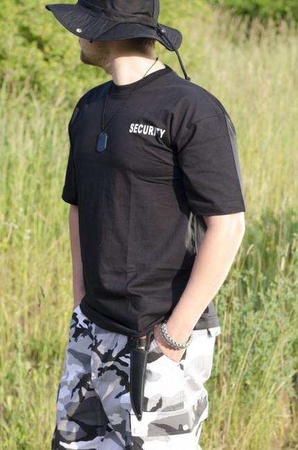 MFH T-Shirt Security 160g/m2, schwarz