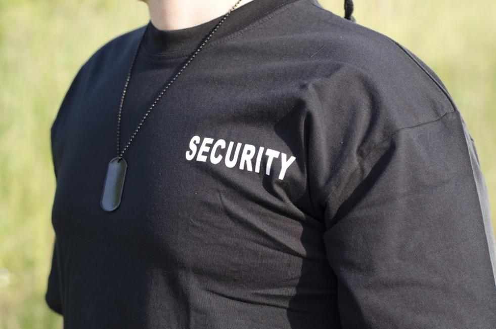 MFH T-Shirt Security 160g/m2, schwarz