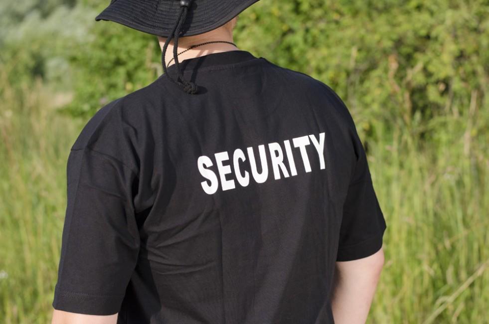 MFH T-Shirt Security 160g/m2, schwarz