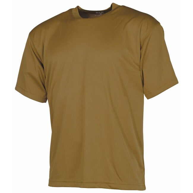 MFH Kurzarm-T-shirt, coyote tan