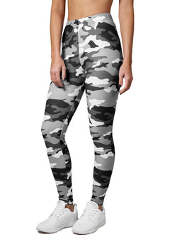 Urban Classics Damen Leggings, Snow camo
