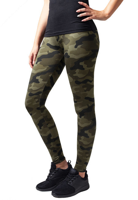 Urban Classics Jogginghose damen, wood camo