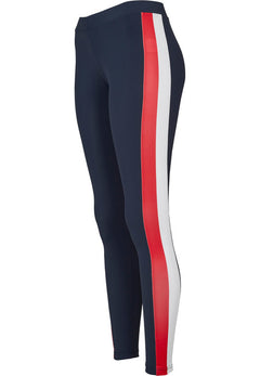 Urban Classics Side Stripe Damen Leggings, Navy
