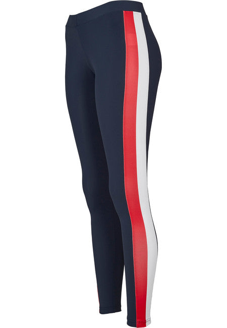Urban Classics Side Stripe Damen Leggings, Navy