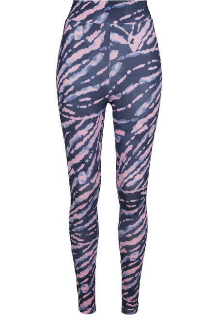 Urban Classics dámske Tie Dye legíny s vysokým pásom