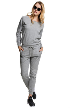 Urban Classics Damen-Overall, grau