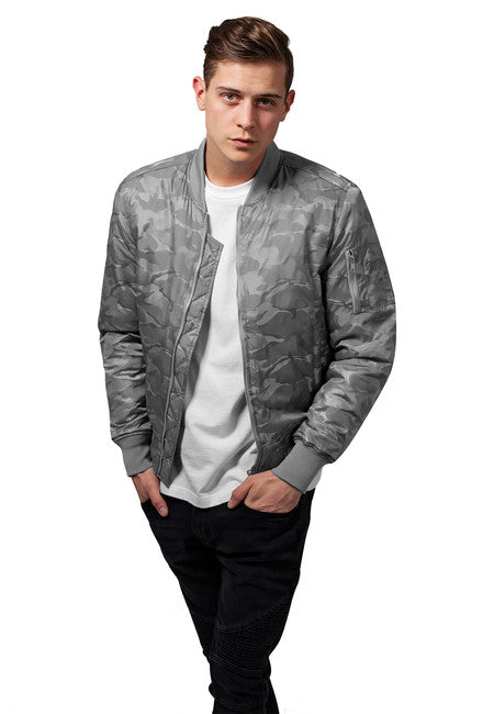 Urban Classics maskáčová bomber bunda