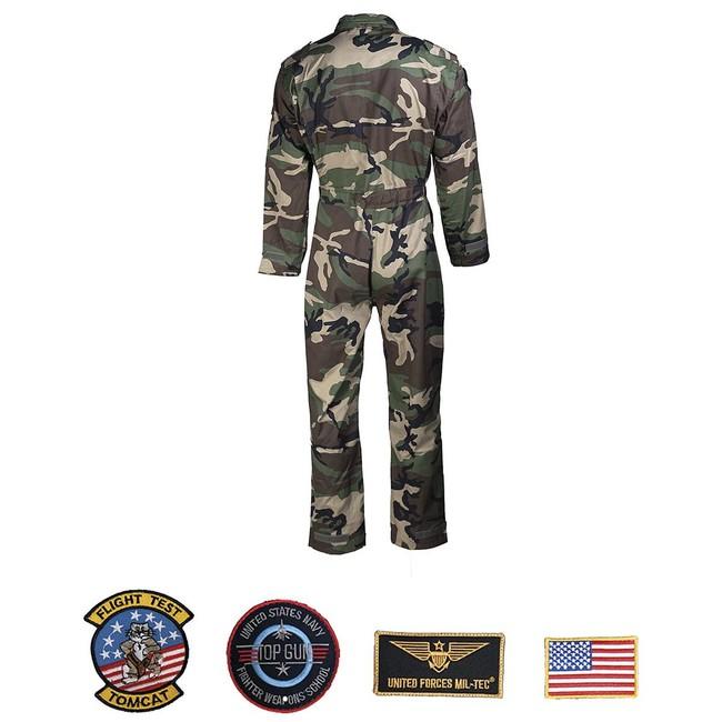 Mil-Tec Flight overall Kinder- kombineza s nasivkami