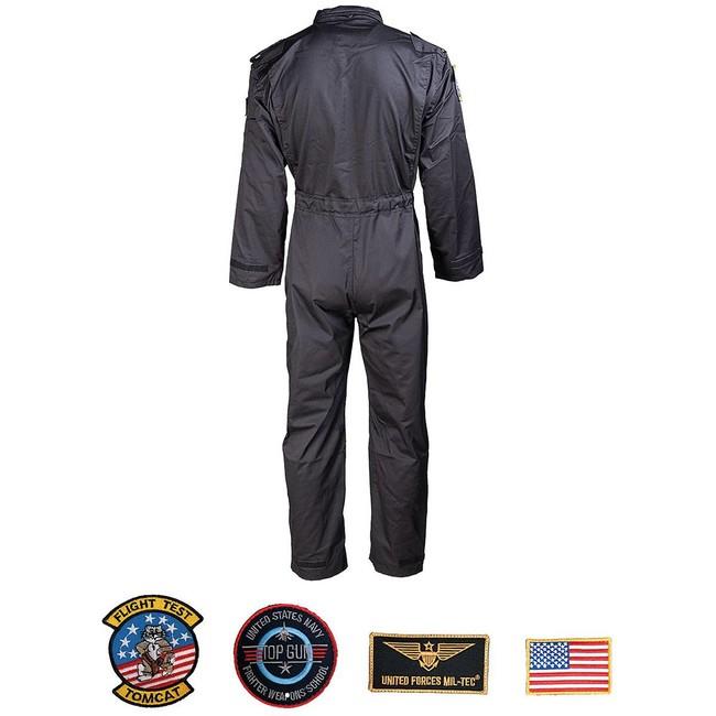 Mil-Tec Flight Overall, schwarz