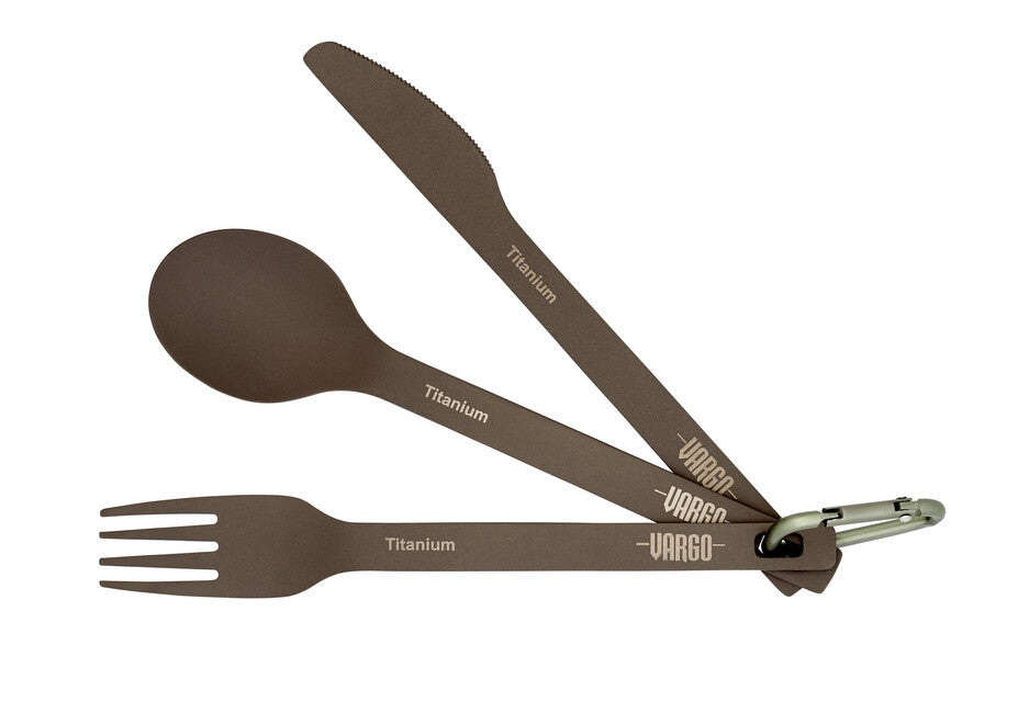 Vargo ULV Titan-Bestecksatz mattiert
