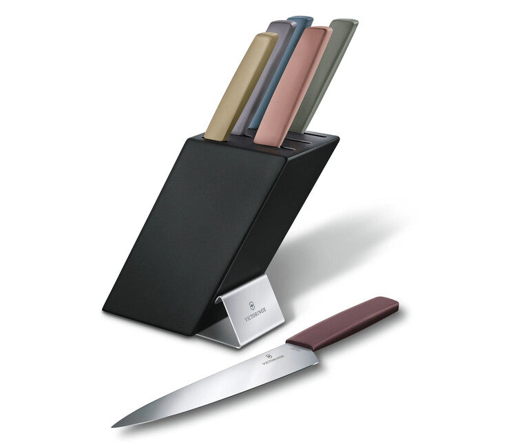 Victorinox Blok s farebnými nožmi Swiss Modern