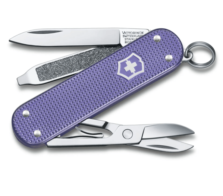 Victorinox Classic Colors Electic Lavender multifunkčný nôž 58 mm, fialová, 5 funkcií