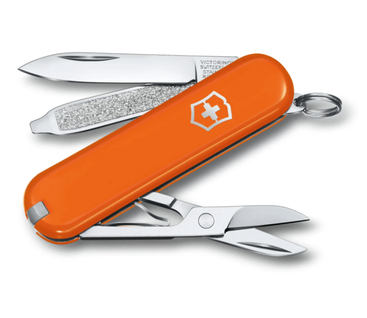 Victorinox Classic SD Colors Mango Tango multifunkčný nôž, oranžová, 7funkcií
