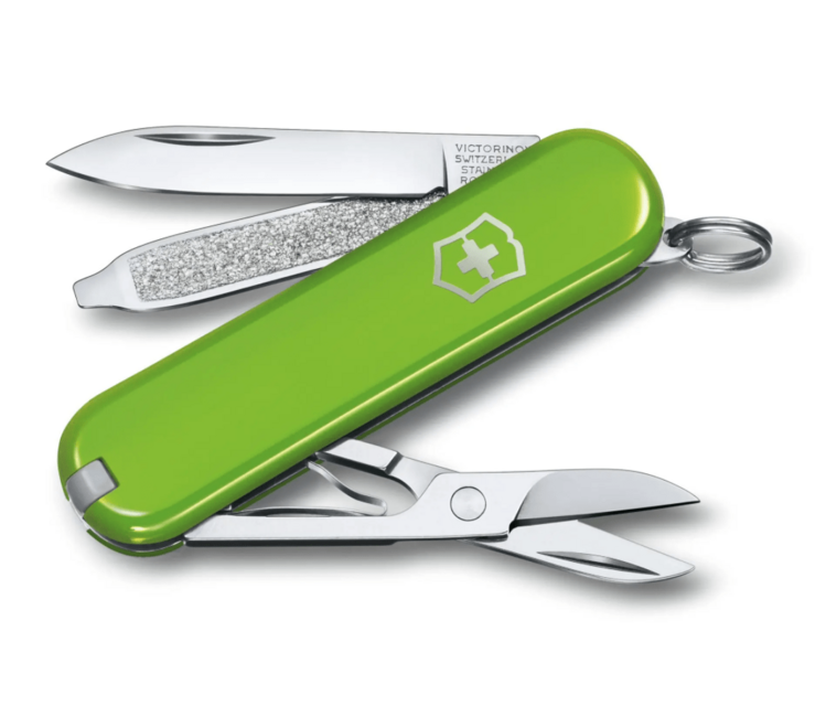 Victorinox Classic SD Colors Smashed Avocado multifunkčný nôž, zelená, 7 funkcií
