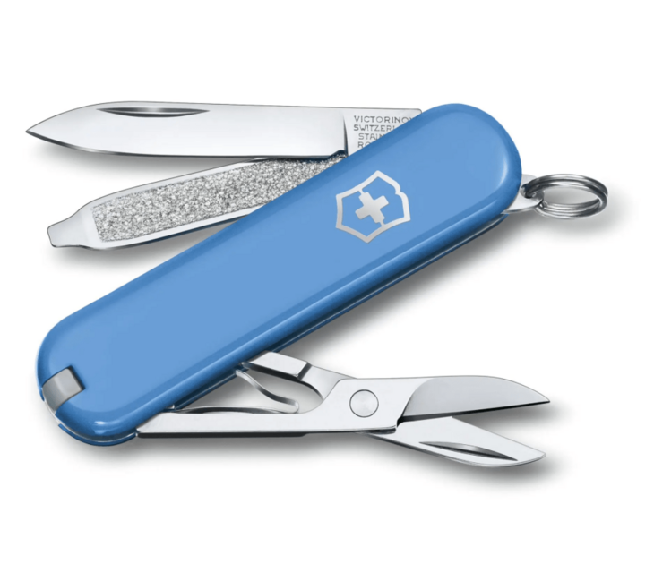 Victorinox Classic SD Colors Summer Rain multifunkčný nôž, bledomodrá, 7 funkcií