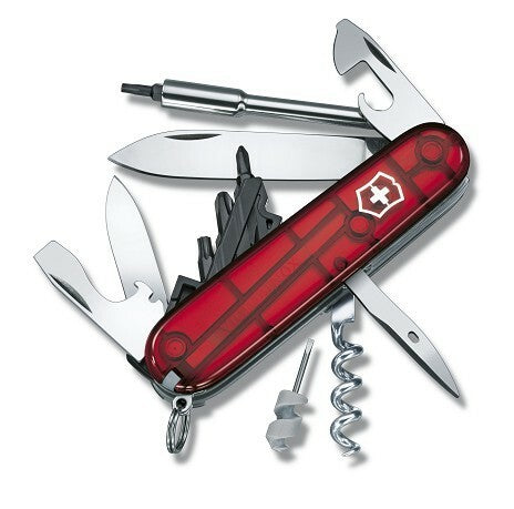 Victorinox CyberTool 29 multifunkčný nôž 91 mm, transparentná červená, 29 funkcií
