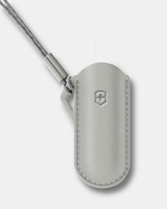 Victorinox Lederetui für Taschenmesser, grau