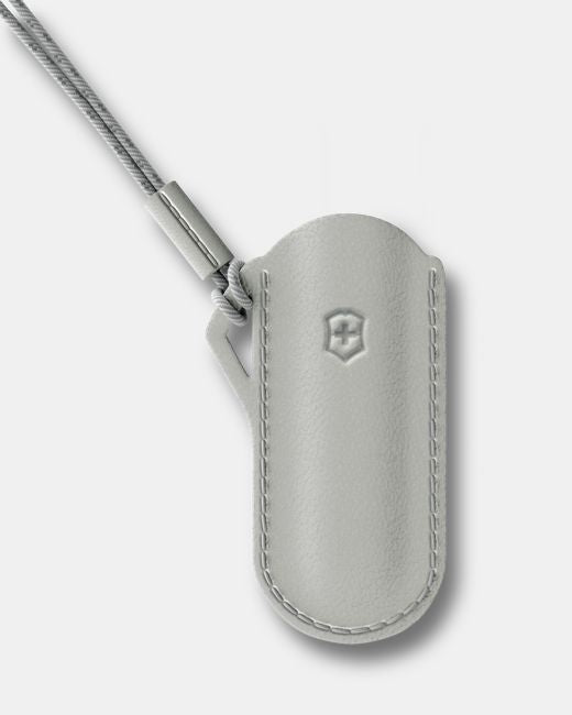 Victorinox Kožené púzdro na vreckový nôž, sivá