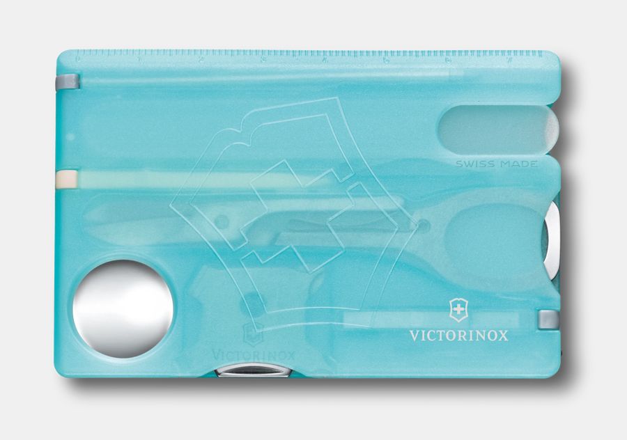 Victorinox Manikúra Swiss Card Nailcare, modrá
