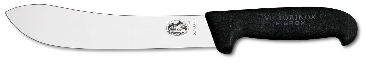 Victorinox mäsiarsky nôž Fibrox, čierny
