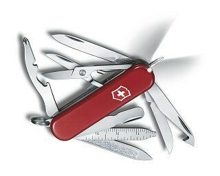 Victorinox Midnite MiniChamp multifunkčný nôž 58 mm, červená, 16 funkcií