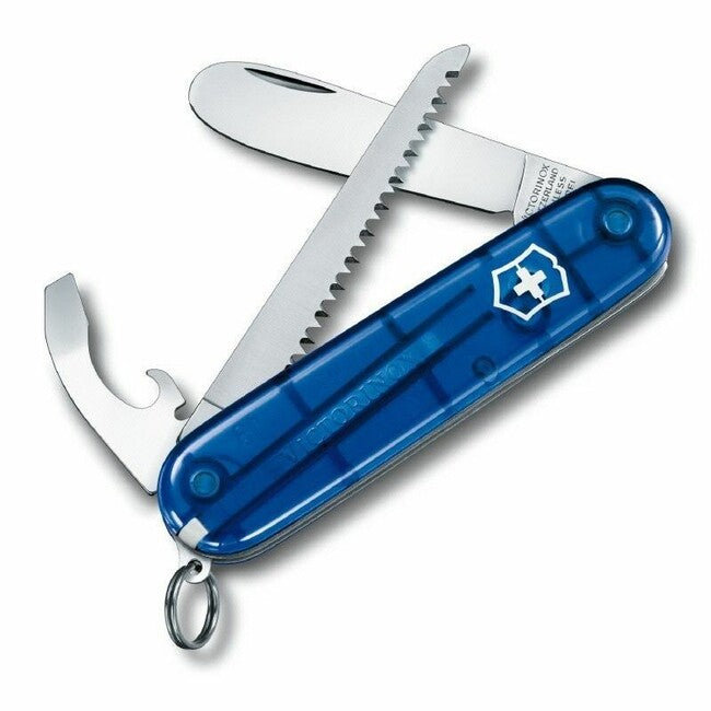 Victorinox My First multifunkčný nôž pre deti, transparentná modrá, 9 funkcií