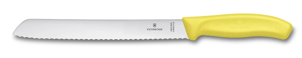 Victorinox Swiss Classic Brot- und Gebäckmesser, gelb
