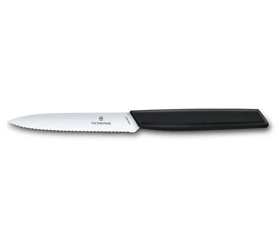 Victorinox Nôž na ovocie a zeleninu- vlnovkové ostrie Swiss Modern
