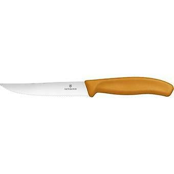 Victorinox Nôž na steak a pizzu Swiss Classic, oranžová