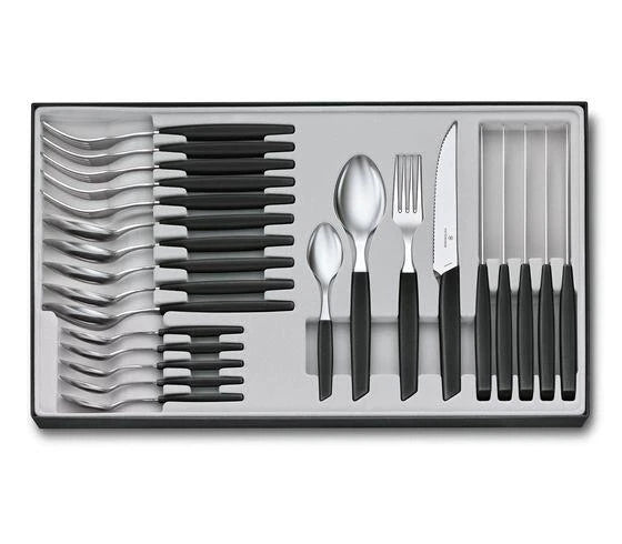 Victorinox Príborová súprava- nôž na steak Swiss Modern, 24ks