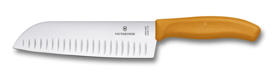 Victorinox Santoku nôž Swiss Classic, oranžová