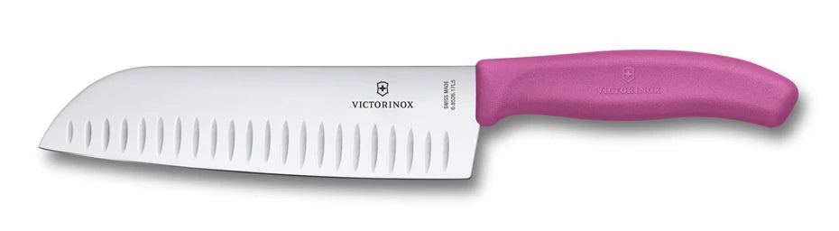 Victorinox Santoku nôž Swiss Classic, ružová
