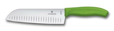Victorinox Santoku nôž Swiss Classic, zelená