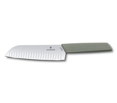Victorinox Swiss Modern Santoku-Messer, olivgrün