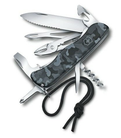 Victorinox Skipper Navy Camouflage multifunkčný nôž 111 mm, šedo-modrá, 17 funkcií