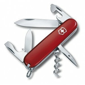 Victorinox Spartan Red multifunkčný nôž 91 mm, červená, 12 funkcií, blister
