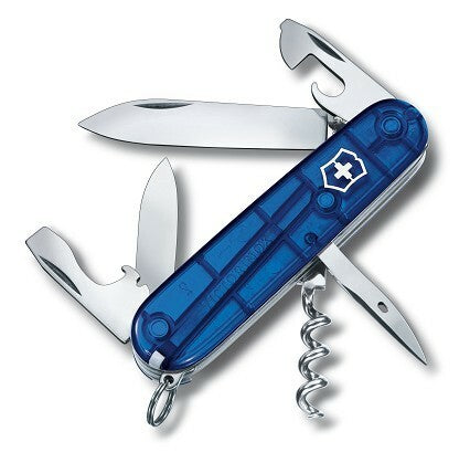 Victorinox Spartan Translucent Blue multifunkčný nôž 91 mm, transparentná modrá, 12funkcií